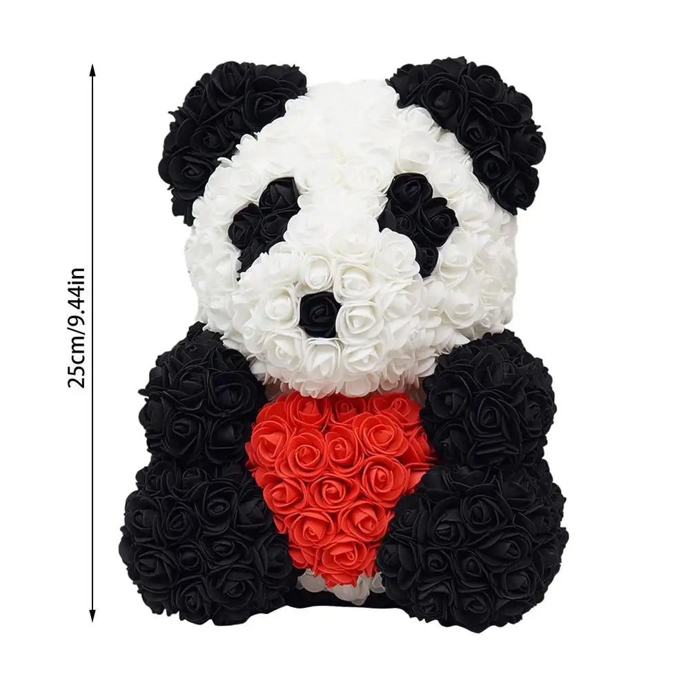 Soft Panda Custom Rose Love Bear
