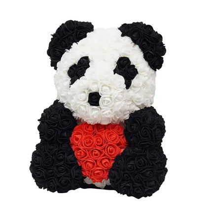 Soft Panda Custom Rose Love Bear