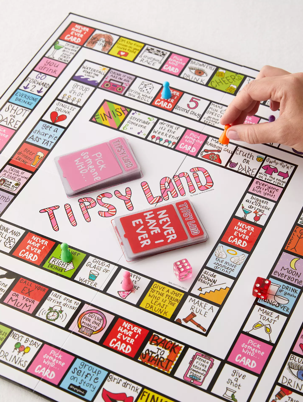 Tipsy Land Game Night for Friends and Couples